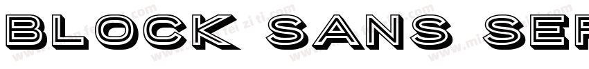 Block Sans Serif字体转换